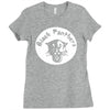 black panthers party black history month political logo Ladies Fitted T-Shirt