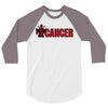 Fuck Cancer Deadpool 3/4 Sleeve Shirt