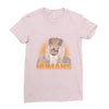 humans Ladies Fitted T-Shirt