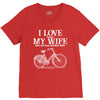 i love when my wife lets me buy another bike V-Neck Tee