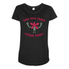turn that frown upside down Maternity Scoop Neck T-shirt