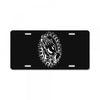 praying hands cross mary rock band baseball jersey License Plate