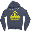 vorsicht zuchtbulle funny Zipper Hoodie