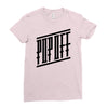 pop off street Ladies Fitted T-Shirt