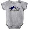my cat ate your stick family Baby Onesie