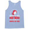 american by birth redhead by the grace of god Tank Top