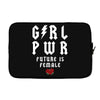Girl Power Future Is Female Laptop sleeve
