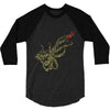 caution octopus&rsquo; may be larger than it appears 3/4 Sleeve Shirt