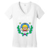angel christmas Women's V-Neck T-Shirt