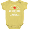 vancouver canada 2400x3200 Baby Onesie