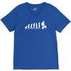 evolution  j&auml;ger jagen jagd jaeger flinte apportieren wald schie&szlig;en V-Neck Tee