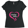 Coming Soon Baby Girl Women's Triblend Scoop T-shirt