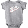 shhh nobody cares Baby Bodysuit