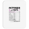 October Girl Facts Scorpio Mousepad