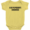 enemies Baby Bodysuit