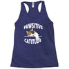 pawsitive catitude Racerback Tank