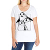 porg Ladies Curvy T-Shirt