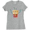 robo battery Ladies Fitted T-Shirt