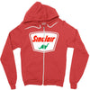 sinclair motor oils Zipper Hoodie