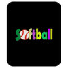 softball neon rhinestud Mousepad