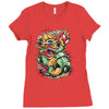 yhaaa Ladies Fitted T-Shirt