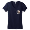 Great Wave Of Kanagawa Hokusai Pocket Women's V-Neck T-Shirt
