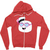 marshmallow love Zipper Hoodie