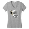 i get more Women's V-Neck T-Shirt