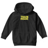 insane gym training bodybuilding workout keepfit weightlifting Youth Hoodie