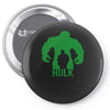 the hulk inspired superhero Pin-back button