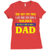 soldier dad Ladies Fitted T-Shirt