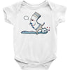 open wide Baby Onesie