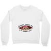 August Peeking Out Baby Girl Crewneck Sweatshirt