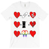 ls lesbian full heart T-Shirt