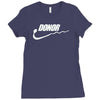 donor Ladies Fitted T-Shirt