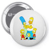 the simpson Pin-back button