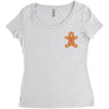Ginger Bread Pocket Women's Triblend Scoop T-shirt