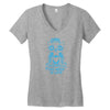 owl Women's V-Neck T-Shirt