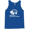 always late worth wait funny turtle tee Tank Top