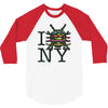 i (turtle) ny 3/4 Sleeve Shirt