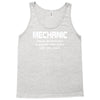mechanic mens funny Tank Top