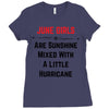 June Girls Ladies Fitted T-Shirt