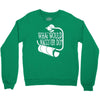 what would macgyver do humor Crewneck Sweatshirt