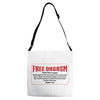 Free Orgasm Coupon Adjustable Strap Totes