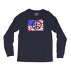 american flag peace Long Sleeve Shirts