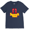 summer time flip flops V-Neck Tee