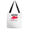 nutria its whats for dinner Tote Bags