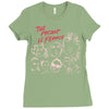 Women's March The Present is Female Ladies Fitted T-Shirt