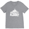 summit or plummet V-Neck Tee