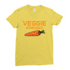 Veggie Powered Ladies Fitted T-Shirt